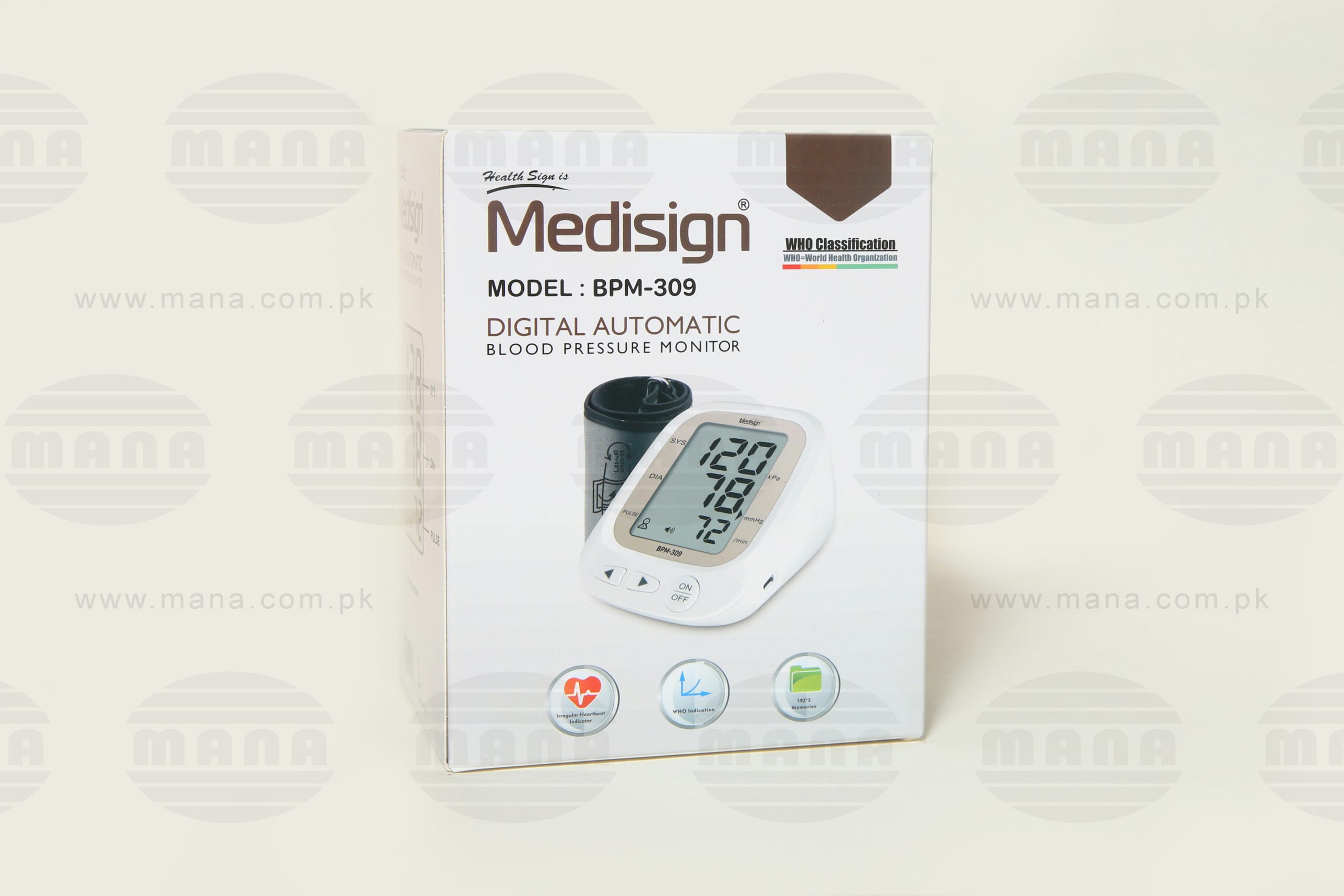 Digital Blood Pressure Monitor BPM 309 - Medisign - Medisign